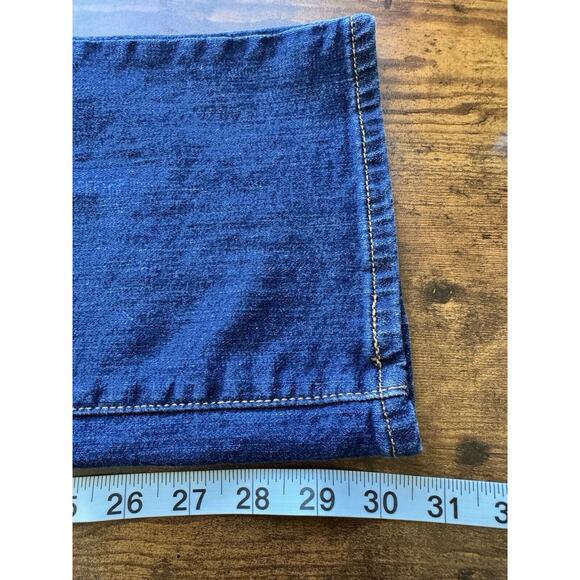 Levi's 505 Straight leg Women's size 10 Medium Wash Blue Denim jeans 30x30.5 - Picture 10 of 10